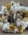 White Sand Gold Balloon Garland Arch Kit, 147pcs Sand White Metallic Chrome Gold Latex Balloons for Boho Neutral Wedding Bridal Baby Shower Engagement Anniversary Birthday Decorations Backdrop