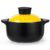Aroplor Non-Stick Ceramic Cooking Pot 1.2L/1.26Qt/41Oz Spodumene Casserole/Clay Pot/Earthen Pot/Ceramic Cookware with Lid,Uniform Heating,Oven Safe,Heat Resistant,Cooking Hot Pot Dolsot Bibimbap Soup