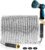 Garden Hose 100 ft Metal – Stainless Steel Water Hose Flexible Heavy Duty Garden Hose Collapsible and No Kink Water Pipe
