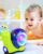 Crawling Snail Baby Toy, Walking Tummy Time Snail Toy for Babies Dancing Early Learning Educational Toys, Interactive Musical Light up Crawling Toys Moving Toddler Toys for Kids Infants (Green)