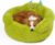 Jiupety Cute Calming Dog and Cat Bed, Indoor High Bolster Donut Dog Beds, Comfortable Plush Cuddler Dog Bed, L(27″x27″x14″) Size for Medium Dogs and Cats
