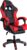 Gaming Chair, Computer Racing Chair with Footrest and Lumbar Support, Ergonomic High Back Office Chair with Headrest, Executive Swivel Rolling Leather Video Game Chair (Red)