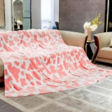 HSEEC Blankets & Throws Queen Size Warm Blanket Pink
