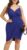 POSESHE Womens Plus Size Sling Sexy Deep V Neck Bodycon Wrap Dress with Front Slit