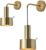 Battery Operated Wall Sconce Set Of 2,wall Lights Without Wiring,With Remote Control And Rechargeable Light Bulbs,wall Mounted Lamp,battery Powered Modern Wireless Wall Sconces Wall Lighting Indoor