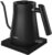 Gooseneck Electric Kettle Fabuletta Pour Over Tea Kettle & Coffee Kettle 100% Stainless Steel BPA Free Electric Kettle 1500W Quick Heating 1L French Press for Family Matte Black