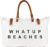 Lamyba Beach Tote Bag for Women Waterproof Sandproof