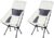 Outdoor Camping Chair, Beach Chairs for Adults, Portable Lightweight Folding Camp Chairs, Profile Folding Chair for Outdoor Camp Travel Picnic Hiking Backpacking