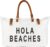 Lamyba Beach Tote Bag for Women Waterproof Sandproof