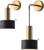Battery Operated Wall Sconce Set Of 2,wall Lights Without Wiring,With Remote Control And Rechargeable Light Bulbs,wall Mounted Lamp,battery Powered Modern Wireless Wall Sconces Wall Lighting Indoor