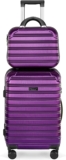 Feybaul Luggage Set 2PCS Suitcase PC+ABS Carry On Luggage with Spinner Wheel
