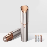 Aneagle Flawless Facial Hair Remover for Women,Painless Hair Shaver Rechargeable with LED Light, Lady Face Electric Razor,The Great Female Mustache Removal (Rose Gold)