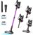 Ganiza Cordless Vacuum Cleaner- 𝟐𝟖𝐊𝐩𝐚 Powerful Suction, 6-in-1 Lightweight Stick Vacuum Cordless with LED Headlight, 40 Min Runtime, Detachable Wand for Hardwood Floor Carpet Pet Hair, Purple