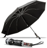 Tegzid Windproof-Travel Compact ANTI REBOUND Umbrellas for Rain,Automatic-Folding and Portable,Small and Strong Umbrella Perfect for Car,Backpack,Purse…