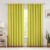 Yellow Blackout Curtains 84 Inches Long for Bedroom Living Room, Back Tab/Rod Pocket 52″ Wide Window Treatments Set 2 Panels, Thermal Insulated Triple Weave Drapes