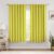 Yellow Blackout Curtains for Bedroom 63-inch Length, Room Darkening Window Treatments Set 2 Panels, 52″ W Triple Weave Back Tab/Rod Pocket Drapes for Living Room