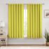 Deep Grey 100% Blackout Curtains 84 Inches Long for Bedroom Living Room, Back Tab/Rod Pocket 52″ Wide Window Treatments Set 2 Panels, Thermal Insulated Triple Weave Drapes