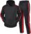 Fudule Men Tracking Suit, Men’s Casual Tracksuit Long Sleeve Sweatsuits Athletic Sets Running Sports Pants