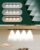 ELKCIP Led Under Cabinet Lights, Magnetic Closet Light Wireless 3 Color Dimmable, Motion Sensor Rechargeable Night Lights, for Bedroom, Wardrobe, Kitchen (Hand Wave Activated, Black, 40cm, 4LEDS)