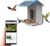 Smart Bird Feeder with Camera Wireless Outdoor 1080P HD Bird Watching Camera Automatically Captures Bird Videos & Identify Bird AI Identify Bird Species Solar Bird Houses for Bird Lover Gifts