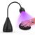 Belle LED UV Nail Lamp for Gel Nails, 360° Rotatable Gooseneck Flash Cure Light Portable Mini Lotus Hands Free Nail Dryer Quick Dry Gel Polish Light for DIY Home & Salon Manicure