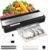 JOSOBO Vacuum Sealer, Dry/Moist Sealer Machine Machine with 5-in-1 Easy Options for Sous Vide and Food Storage, Air Sealer Machine with 5 Vacuum Seal Bags