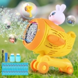 Automatic Bubble Gun for Kids Bubble Blower for Toddlers, with 10000+ Bubbles Per Minute in 36 Holes, Party Bubble Maker Machine Outdoor Toys Birthday Gifts for Boys and Girls Ages 4 5 6 7 8-12