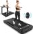ANCHEER Under Desk Treadmill, 2 in 1 Folding Treadmill Desk Workstation, Walking Pad Treadmill Under Desk, Portable Electric Running Jogging Machine with Remote Control & LED Display for Home Office