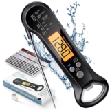 Meat Thermometer Digital, Waterproof Instant Read Meat Thermometers for Grilling and Cooking. Food Thermometer, Kitchen Gadgets, Accessories with Bottle Cap Opener