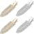 Rhinestone No Bend Hair Clips, Aileam Bangs Diamond Hair Clip Shiny No Dent No Crease Makeup Accessories Pin Barrette for Women and Girls