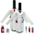 WJPOPHN Firefighters Gift – Felt Wine Gift Bag with Fire Department Logo, Perfect for Wine Lovers and Firefighters(Firefighter)