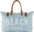 Lamyba Beach Tote Bag for Women Waterproof Sandproof