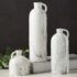 HODEVAS Modern Farmhouse Decor Ceramic Vase Set of 3, Living Room Decor, Boho Rustic Home Decor, Farmhouse Decorative Dried Flowers for Vase,Centerpiece Table Decorations (White)