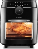 Ultrean Air Fryer oven, 12.5 Quart Airfryer Toaster Oven with Rotisserie,Bake,Dehydrator,Auto Shutoff and 8 Touch Screen Preset, 8 Accessories & 50 Recipes