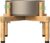 Vantic Dog Bowl Stand, Adjustable Elevated Dog Food Water Feeder Stand for 6.5-11″ Wide Bowls, Durable Bamboo Single Raised Dog Bowl Holder for Small and Medium Dogs(Bowl Not Included)