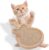 MEETCO Guitar Shaped Sisal Cat Scratch Pad – Decorative and Effective Scratching Pads for Indoor Cats