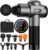TOLOCO Massage Gun, Muscle Massage Gun Deep Tissue for Athletes, Portable Percussion Massager with 10 Massage Heads, Electric Body Massager for Any Pain Relief, Grey