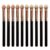 Makeup Brushes Set for Women Professional,UorPoto 10Pcs Sponge Eyeshadow Brush Sets Applicator Double Sided reusable