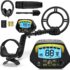 SAKOBS Metal Detector for Adults Waterproof – Professional Higher Accuracy Gold Detector with LCD Display, DISC & Notch & All Metal Mode, Advanced DSP Chip 10″ Coil Metal Detectors