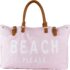 Lamyba Beach Tote Bag for Women Waterproof Sandproof