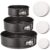 Hikolvol Springform Pan Set, Nonstick 3pcs (7 9 11 Inch) Springform Pans Cheesecake Pan Removable Bottom, Leakproof Round Spring Form Pans Cake Pans Sets for Baking and 60 Pcs Parchment Paper liners