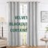 Blue White Blackout Curtains 84inch Long Leaf Curtain Panels for Living Room Grommet Top Thermal Insulated Vine Farmhouse Curtain Drapes for Bedroom Country Vintage Window Curtains 2pcs