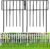 Thrivinest Animal Barrier Fence, 10 Pack No Dig Fence Decorative Fences, 17in(H)x10ft(L)Rustproof Metal Wire Small Garden Fence Border for Dogs Rabbits, Bottom Blocker for Outdoor Yard Patio Defence