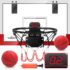 360 Photo Booth 100cm with Flight Case + Extra Battery Logo, FUTOBOOZ 360 Video Camera Booth Selfie Platform App Control Slow Motion for 3-5 People