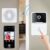 Video Doorbell, Camera Wireless Intercom Doorbell, Anti-Theft Video Doorbell with Chime, Night Vision 2.4Ghz WiFi, for Houses Apartments Offices