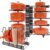 PMYEK Updated Pot and Pan Organizer Cabinet Rack, Adjustable Kitchen Cabinet Organizer, Space-Saving Pot Lid Organizer for Cookware, Cutting Board Rack
