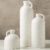 HODEVAS Modern Farmhouse Decor Ceramic Vase Set of 3, Living Room Decor, Boho Rustic Home Decor, Farmhouse Decorative Dried Flowers for Vase,Centerpiece Table Decorations (White)
