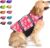 Dogcheer Ripstop Dog Life Jacket, Reflective & Adjustable Dog Swim Life Vest for Swimming Boating, Puppy Life Jacket Pet Floatation Vest PFD