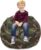 CALA Stuffed Animal Storage Bean Bag Chair-Cover Only- Extra Large 38″ Kids Soft Toy Storage – 100% Cotton Canvas Bean Bag Chair(Camouflage)