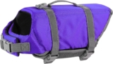 Dogcheer Ripstop Dog Life Jacket, Reflective & Adjustable Dog Swim Life Vest for Swimming Boating, Puppy Life Jacket Pet Floatation Vest PFD
